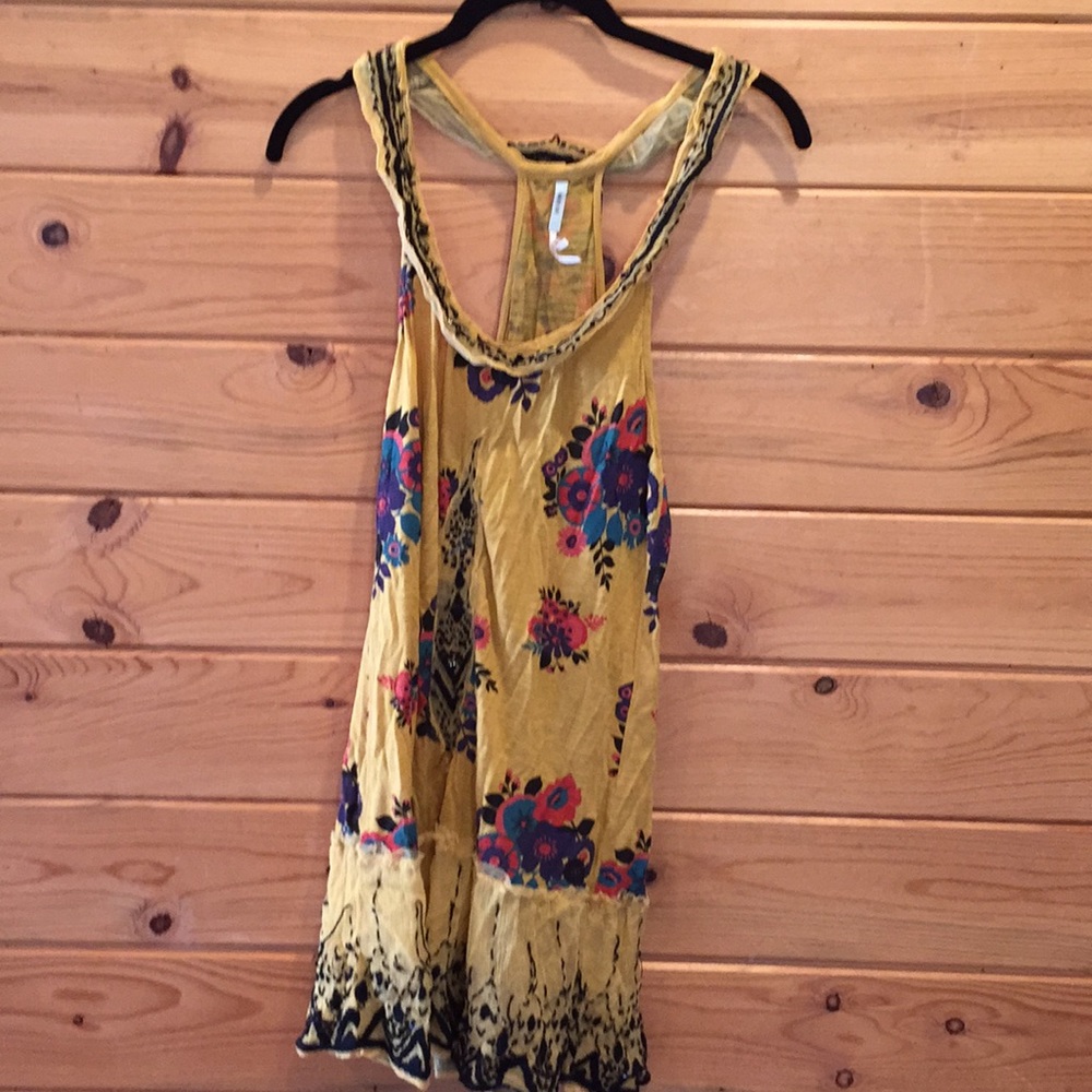 Anthropology beaded dress size S
